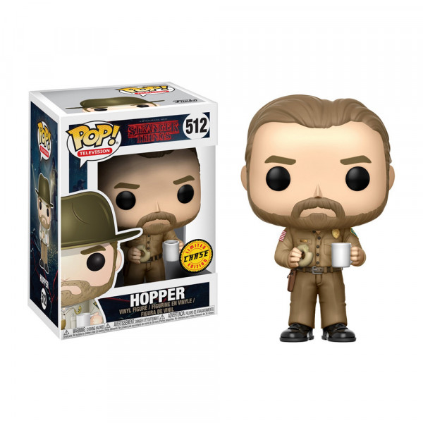 Funko POP! Stranger Things: Hopper (512) (Chase Limited Edition) Funko POP! Stranger Things: Hopper (512) (Chase Limited Edition)